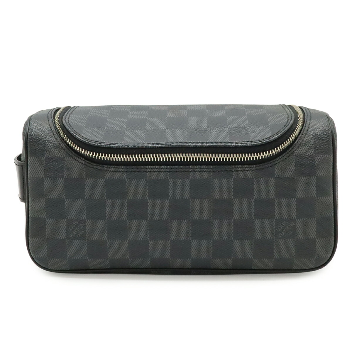 LOUIS VUITTON ルイ ヴィトン ダミエグラフィット トワレ 合切袋 周遊合切袋 二番目御徒面子 クラッチペダル御徒面子 ハンドバック N47625 【中古】