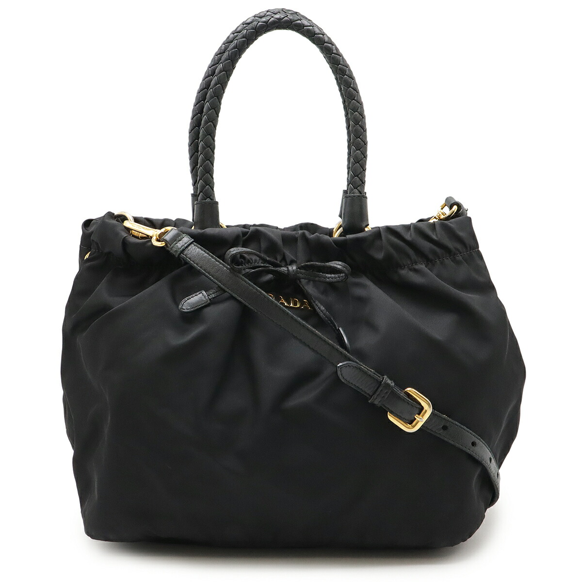 楽天市場】【バッグ】PRADA プラダ リボン トートバッグ