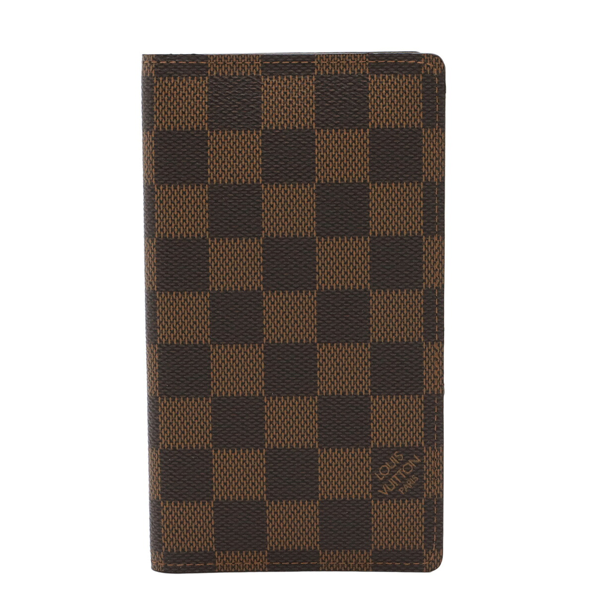 LOUIS VUITTON ルイ ヴィトン ダミエ アジェンダ ポッシュ 手帳カバー ポケットダイアリー イニシャル入り R20703 【中古】
