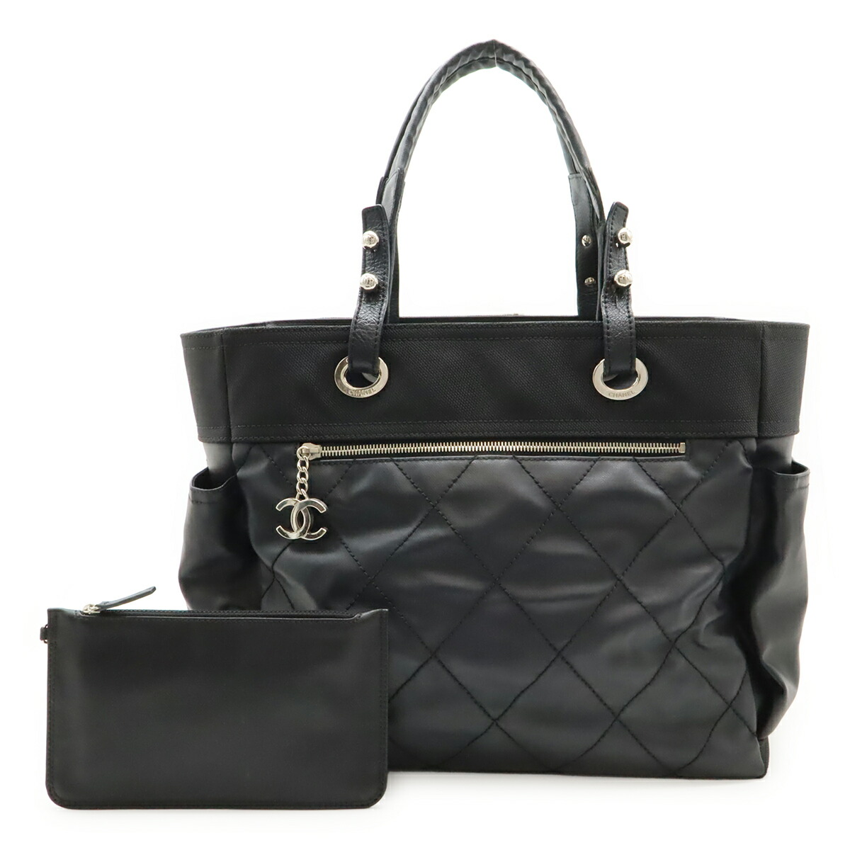 楽天市場】【バッグ】CHANEL シャネル パリビアリッツ トートGM トート