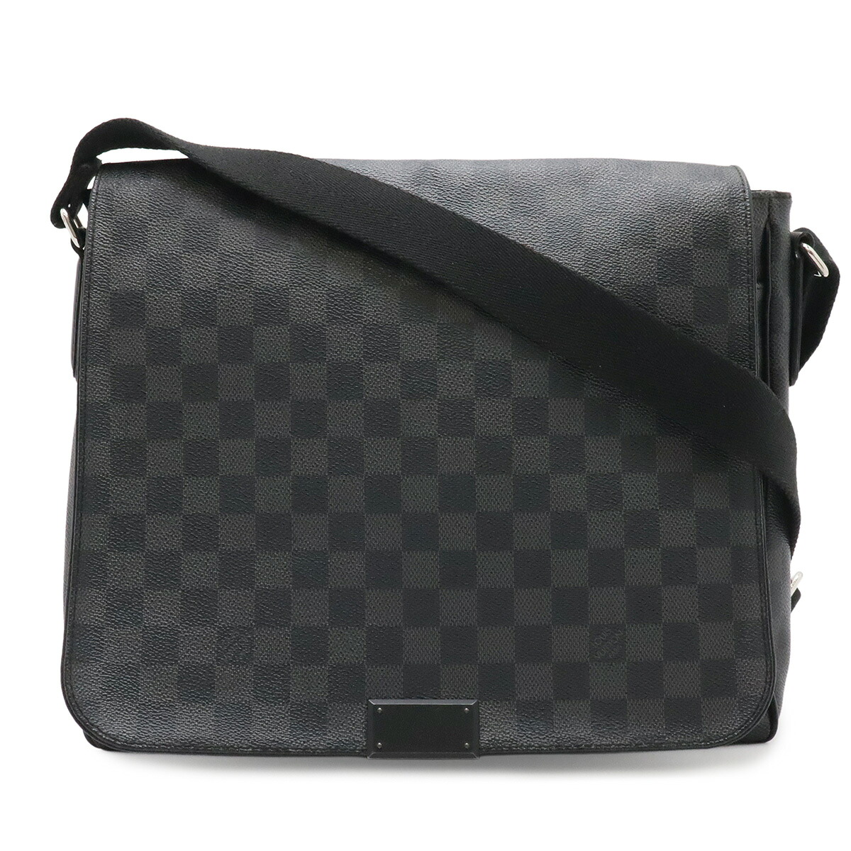 LOUIS VUITTON ルイ ヴィトン ダミエグラフィット ディストリクトMM ショルダーバッグ メッセンジャーバッグ 斜め掛け N41272 【中古】｜ブルーミン／森田質店