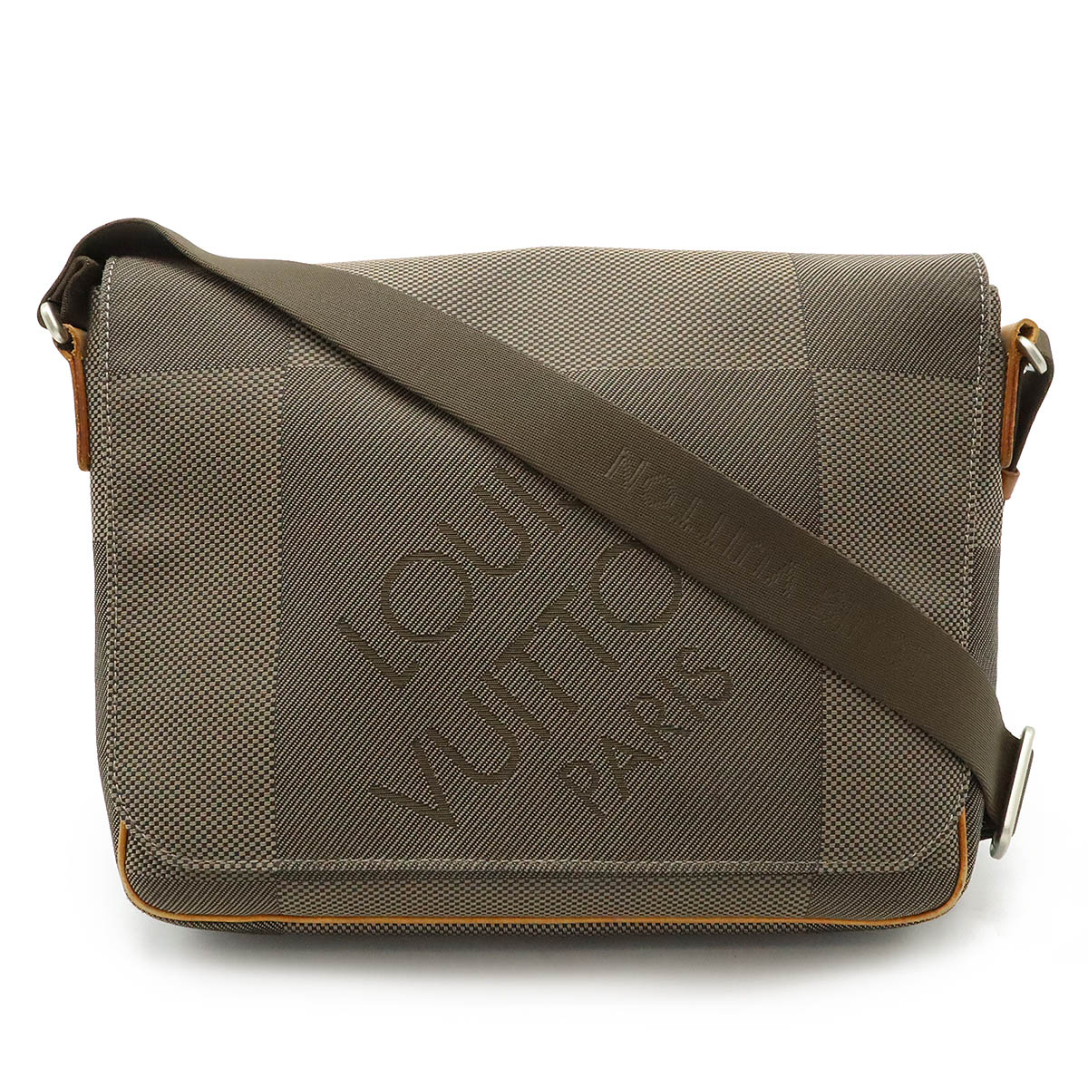 【極美品】ルイヴィトン メッセンジャーバッグ ダミエジェアン ルー M93077 ルー（LOUIS VUITTON） LOUIS VUITTON ダミエジェアン ルー