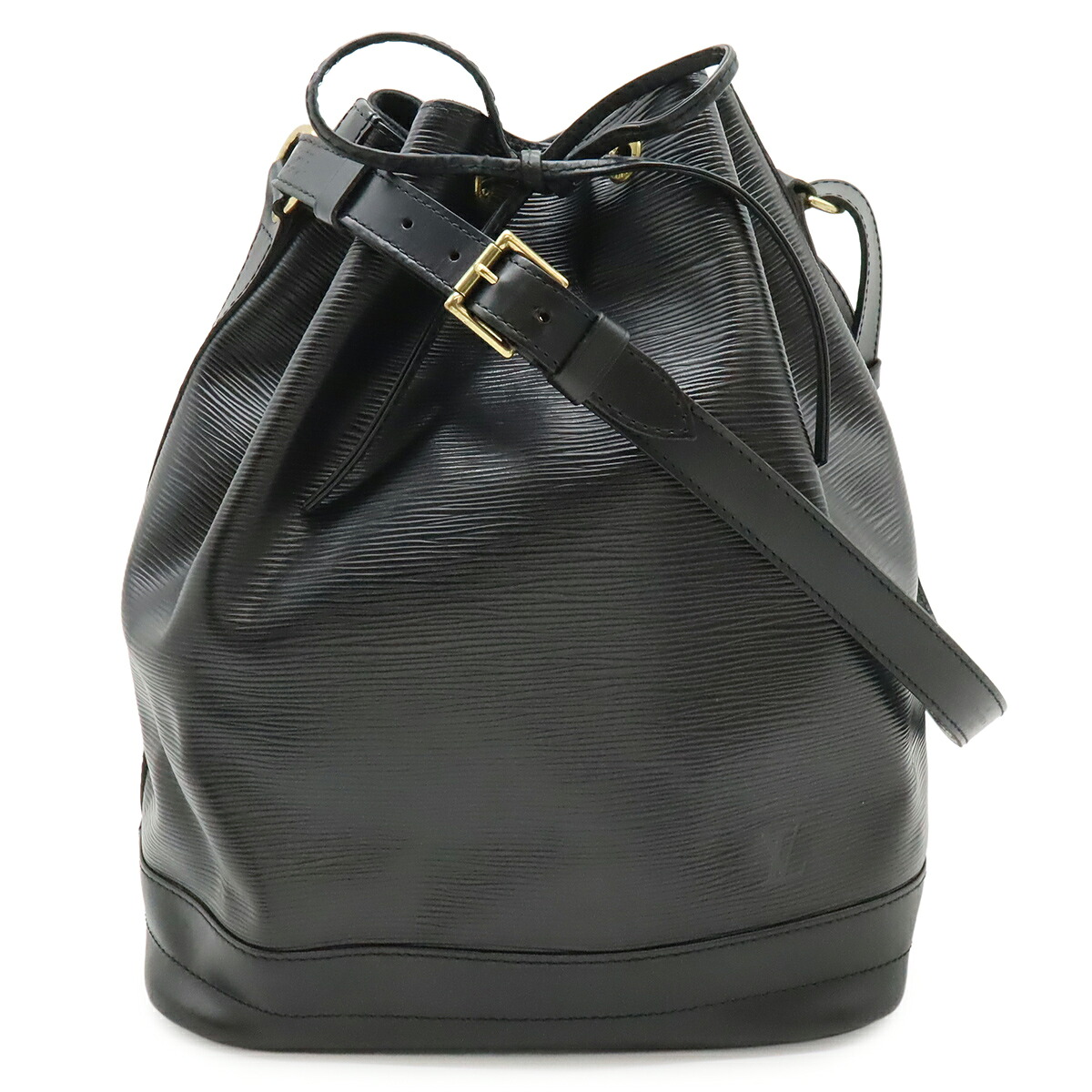 LOUIS VUITTON ルイ ヴィトン エピ ノエ ショルダーバッグ ワンショルダー セミショルダー 巾着 ノワール 黒 ブラック ゴールド金具 M59002 【中古】｜ブルーミン／森田質店