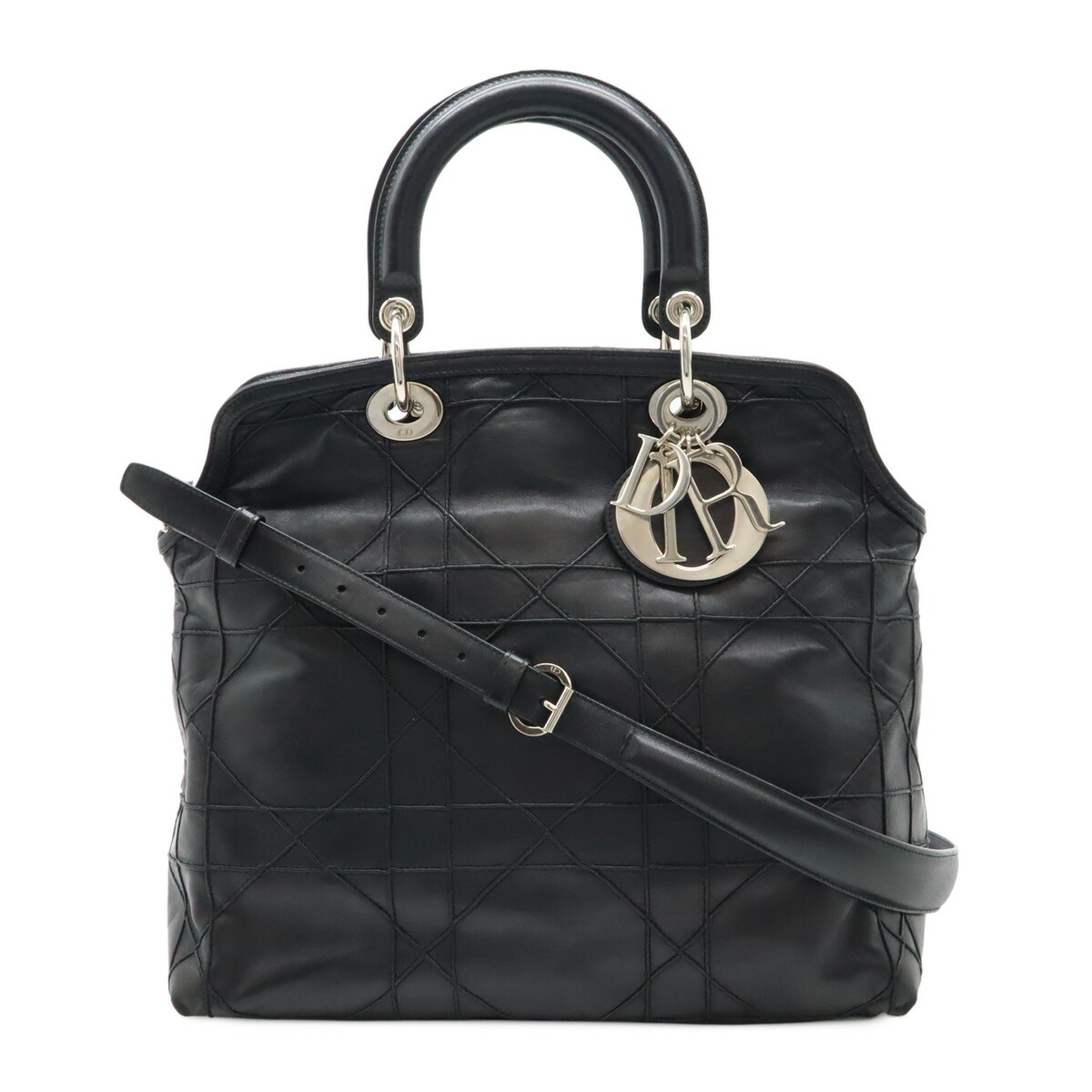 クリスチャンディオール　グランヴィル　2wayハンドバッグ DIOR グランヴィル2Wayバッグ | Hedy