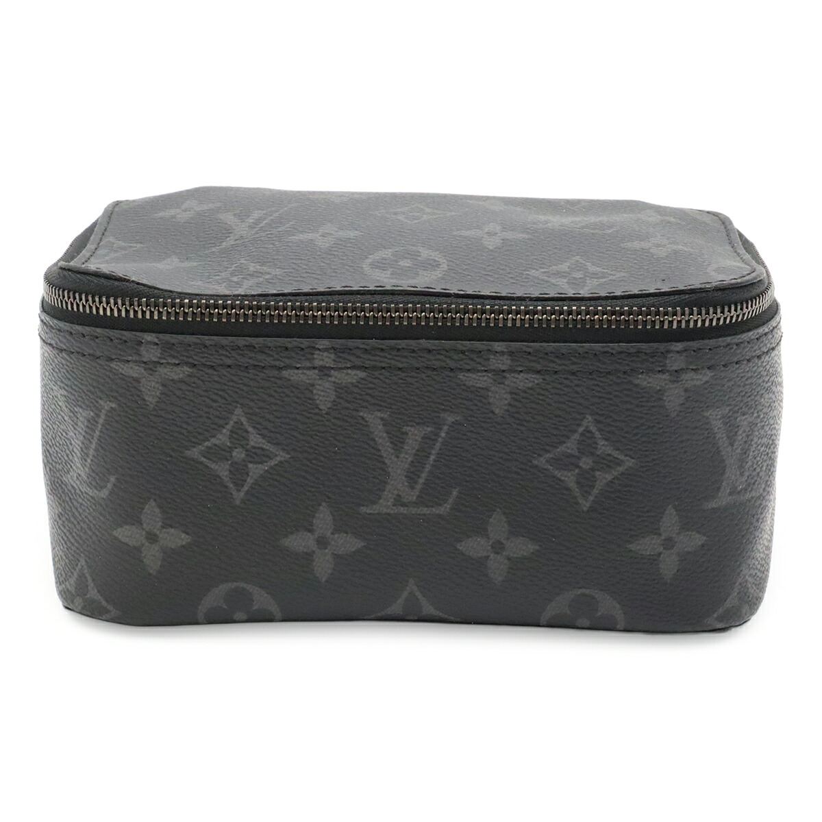 LOUIS VUITTON ルイ ヴィトン モノグラムエクリプス キューブ ドゥ ランジュモンPM 化粧ポーチ コスメポーチ 小物入れ マルチポーチ M44697 【中古】|ブルーミン/森田質店