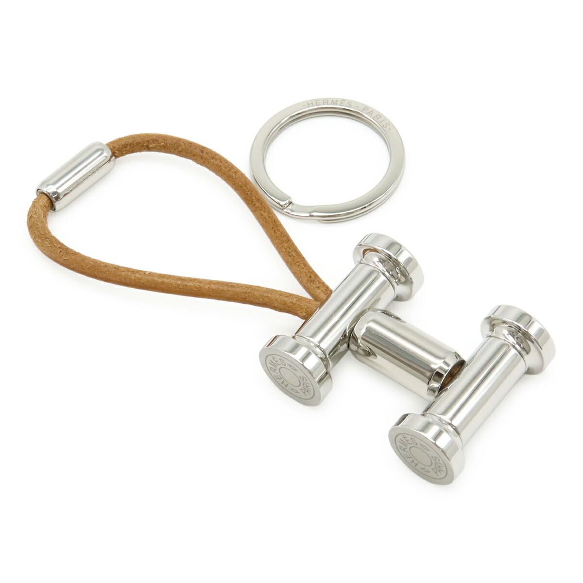 楽天市場】エルメス HERMES キーホルダー モビールH キーリング