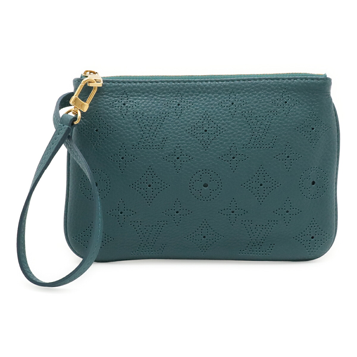 LOUIS VUITTON ルイ ヴィトン モノグラムマヒナ セレナ用合財袋 セレナ属する品 合財袋のみ ラゴン ピーコック青碧系 M93986 【中古】