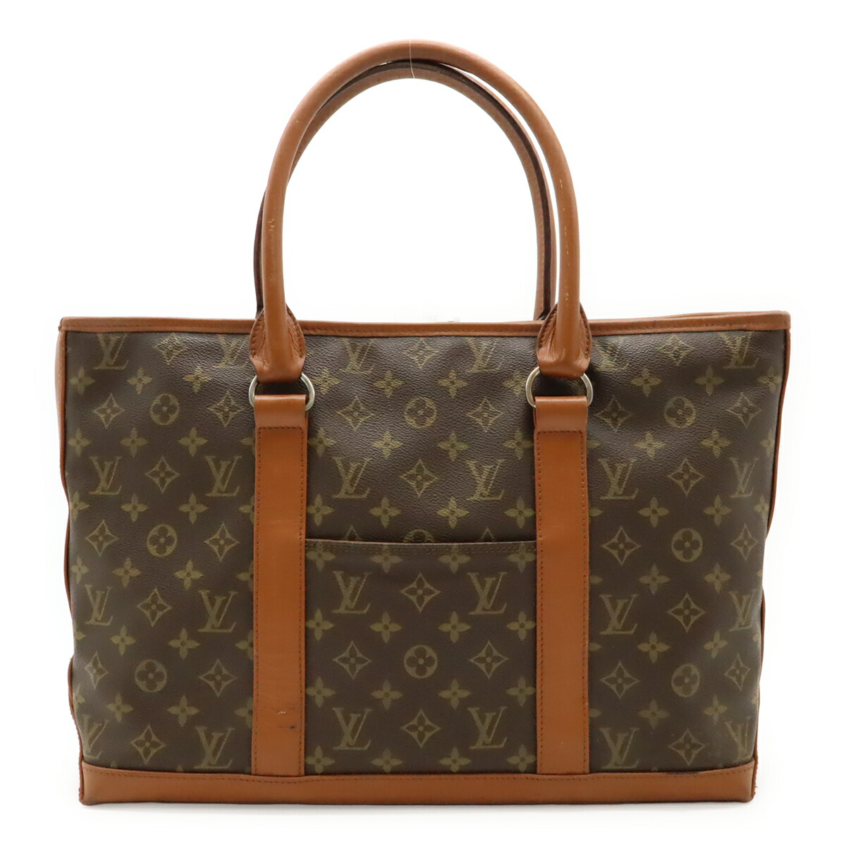 LOUIS VUITTON ルイ ヴィトン モノグラム 土日PM トートバッグ ラージトート ショルダーバッグ 肩かけ M42425 【中古】