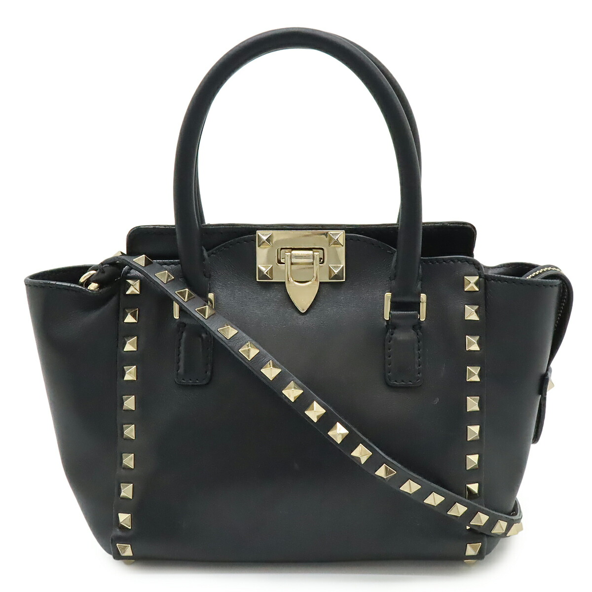 VALENTINO GARAVANI ヴァレンティノ ガラヴァーニ ヴァレンチノ バレンティノ ロックスタッズ ハンドバッグ 2WAYショルダー ブラック 黒 楽天市場】【バッグ】VALENTINO GARAVANI ヴァレンティノ ガラヴァーニ