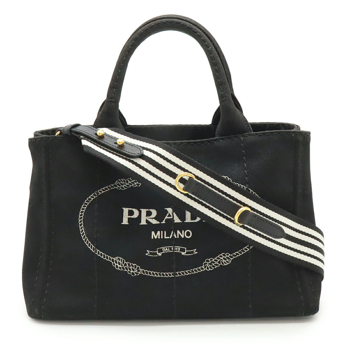 楽天市場】【美品】プラダ【PRADA】 カナパ トートバッグ スモール