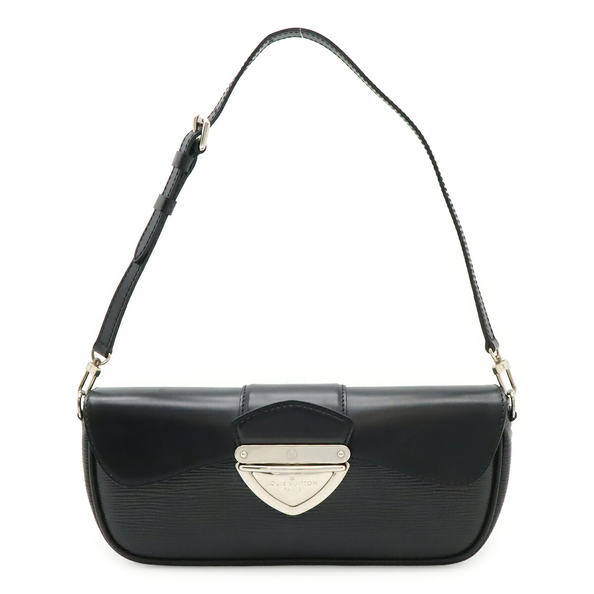 LOUIS VUITTON ルイ ヴィトン エピ ポシェット モンテーニュ ショルダーバッグ 2WAY クラッチバッグ ノワール 黒 ブラック M59292 【中古】
