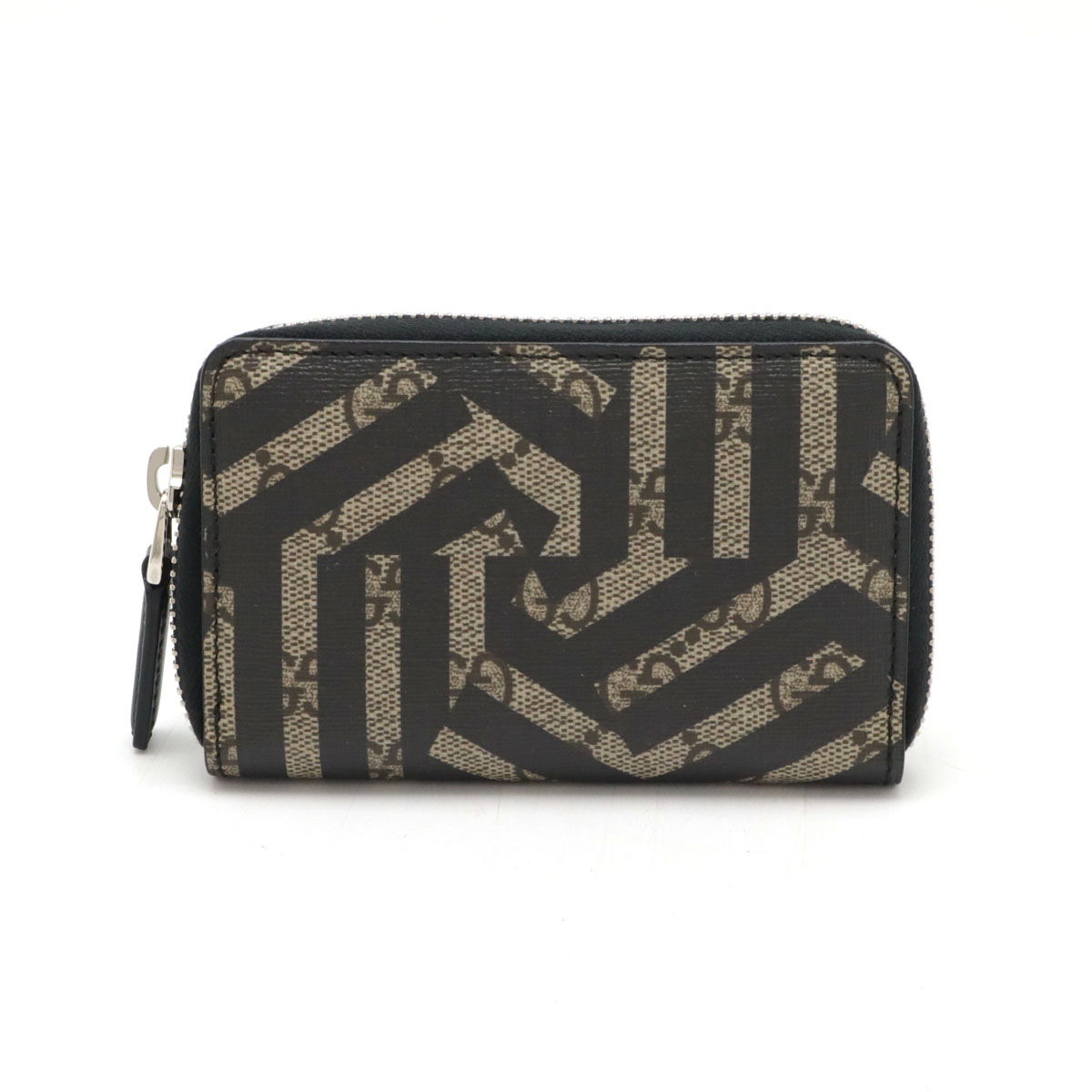 美品　GUCCI 財布　GG総柄　コインケース　カードケース ダブルG カードケース ウォレット（コイン＆紙幣入れ付き