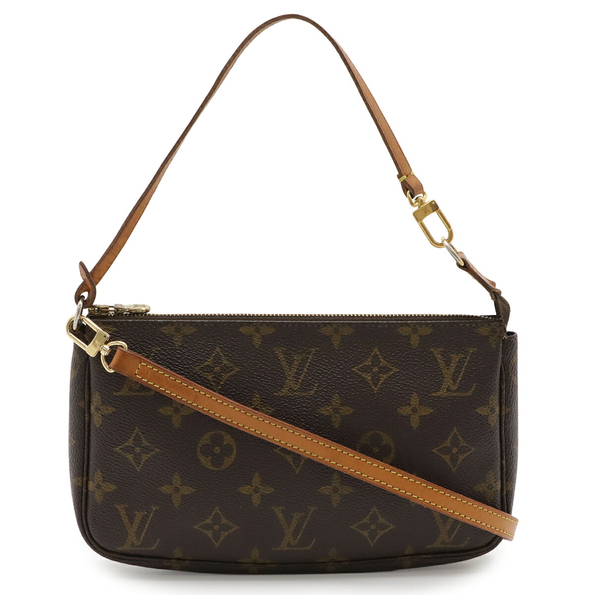 LOUIS VUITTON ルイ ヴィトン モノグラム ポシェット アクセソワール アクセサリーポーチ ハンドバッグ パーティーバッグ 2WAYショルダー M51980 【中古】
