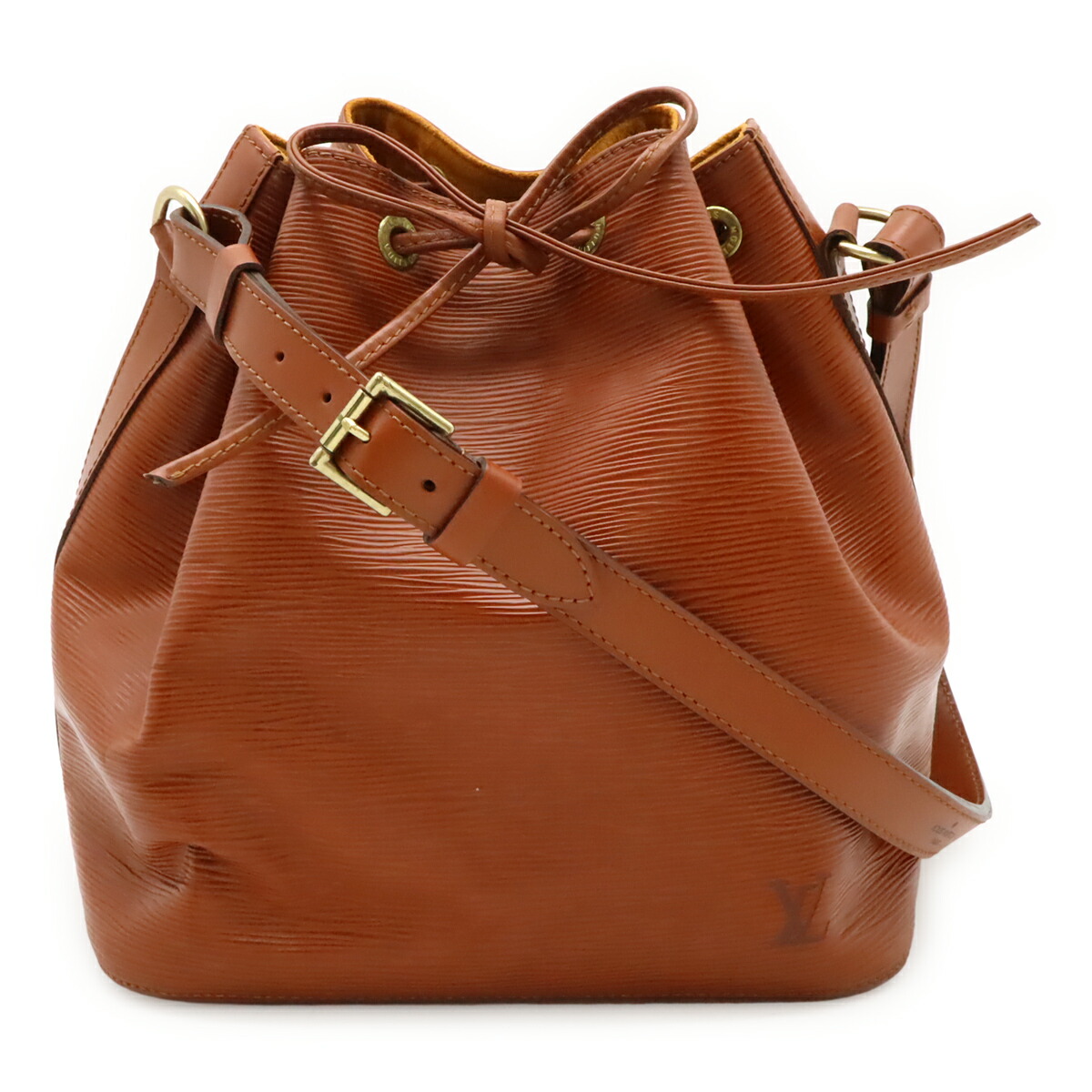 【鑑定済】ルイヴィトン　エピ　プチノエ　ショルダーバッグ　ハンドバッグ　ブラウン 楽天市場】LOUIS VUITTON ルイ ヴィトン エピ プチノエ 巾着