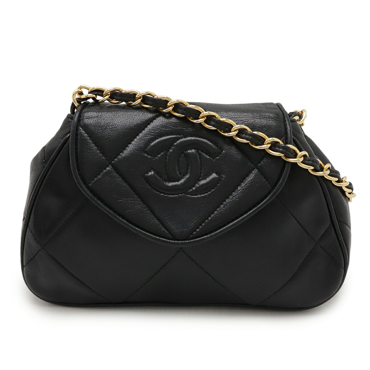 CHANEL シャネル レザー 手袋 ココマーク バイカラー ブラック ホワイト CHANEL シャネル レザー 手袋 ココマーク バイカラー ブラック