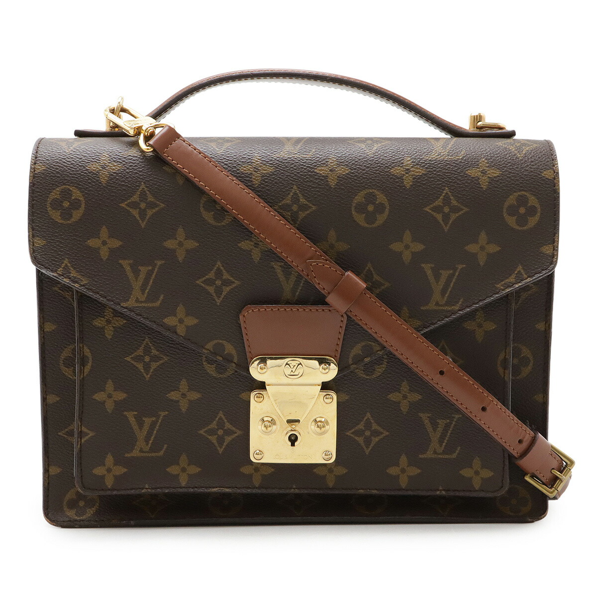 楽天市場】ルイ・ヴィトン LOUIS VUITTON モンソー28 2way