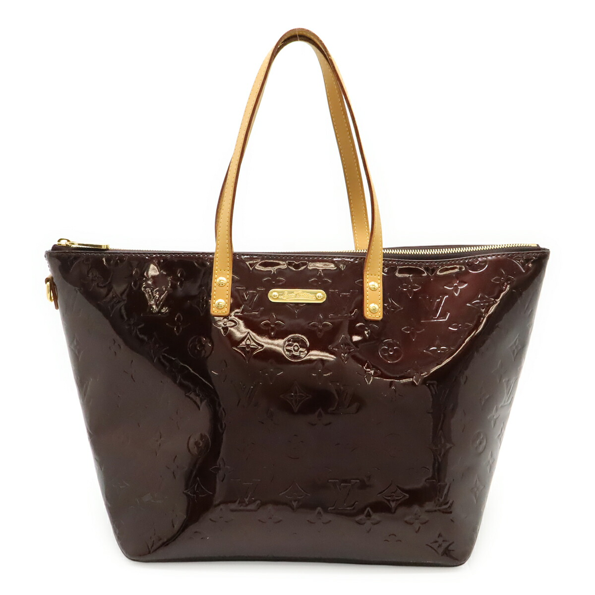 LOUIS VUITTON ルイ ヴィトン ヴェルニ ベルヴューGM トートバッグ ハンドバッグ ショルダーバッグ セミショルダー アマラント M93589 【中古】 34,320円