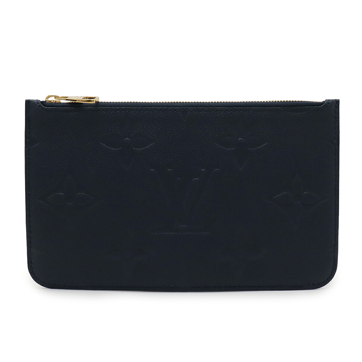 LOUIS VUITTON ルイ ヴィトン モノグラムアンプラント ネヴァーフルMM ネヴァーフル用ポーチ ポーチのみ 付属品 ネイビー 紺 ストラップ欠品 M47143 【中古】|ブルーミン/森田質店