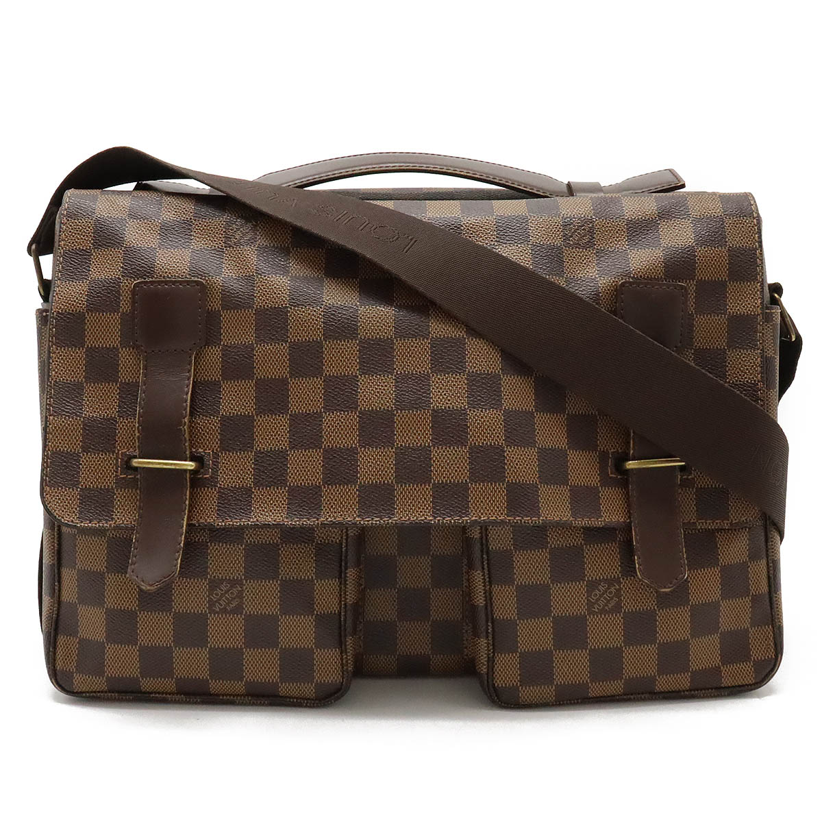 美品 ヴィトン ダミエ ブロードウェイ メッセンジャーバッグ ショルダーバッグ 楽天市場】LOUIS VUITTON ルイ ヴィトン ダミエ ブロードウェイ