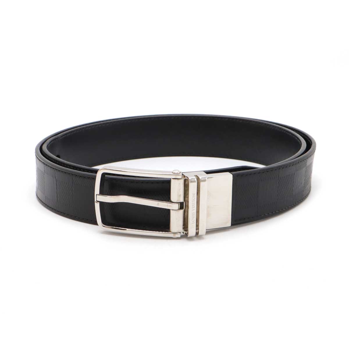 ヴィトン ベルト ダミエアンフィニ リバーシブル 95cm ベルト・ダミエプリント 40MM ダミエ・アンフィニ｜ルイ