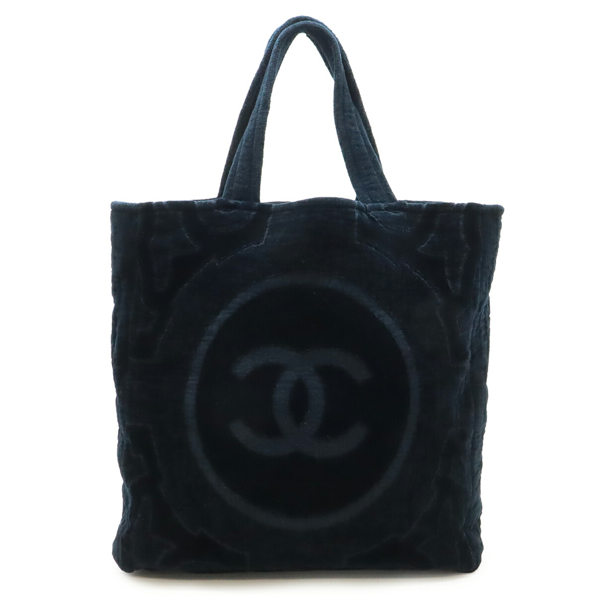 楽天市場】【中古】CHANEL ビーチバッグ ブランケット・ポーチ付き