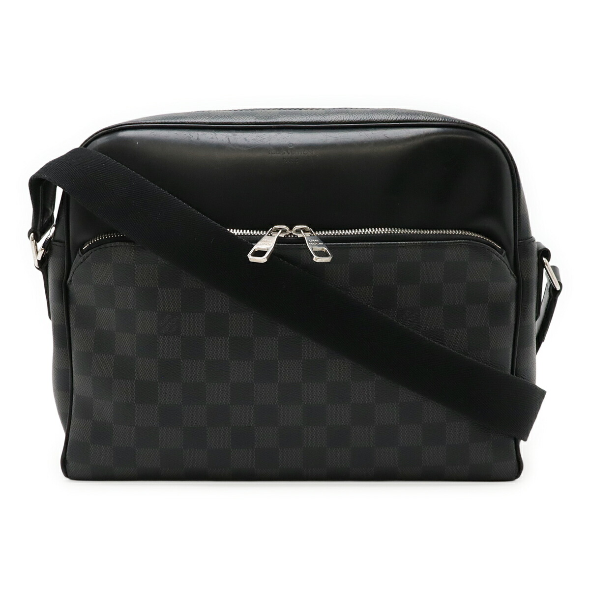 ルイヴィトン デイトンMM ショルダーバッグ ダミエグラフィット N41409 楽天市場】LOUIS VUITTON ルイ ヴィトン ダミエグラフィット