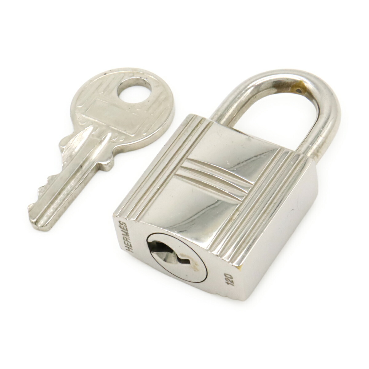 楽天市場】HERMES エルメス カデナ パドロック 南京錠 No.108 鍵 カギ