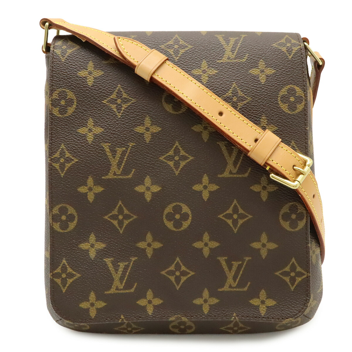 LOUIS VUITTON ルイ ヴィトン モノグラム ミュゼットサルサ ショート ショートショルダー ショルダーバッグ セミショルダー ワンショルダー M51258 【中古】