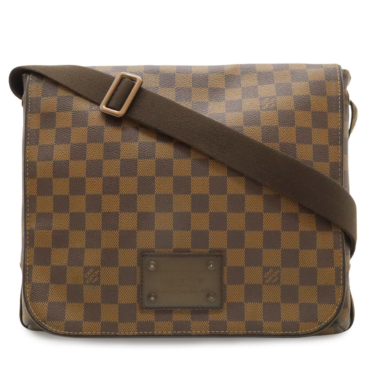 LOUIS VUITTON ルイ ヴィトン ダミエ ブルックリンMM ショルダーバッグ メッセンジャーバッグ 斜め掛け N51211 【中古】|ブルーミン/森田質店