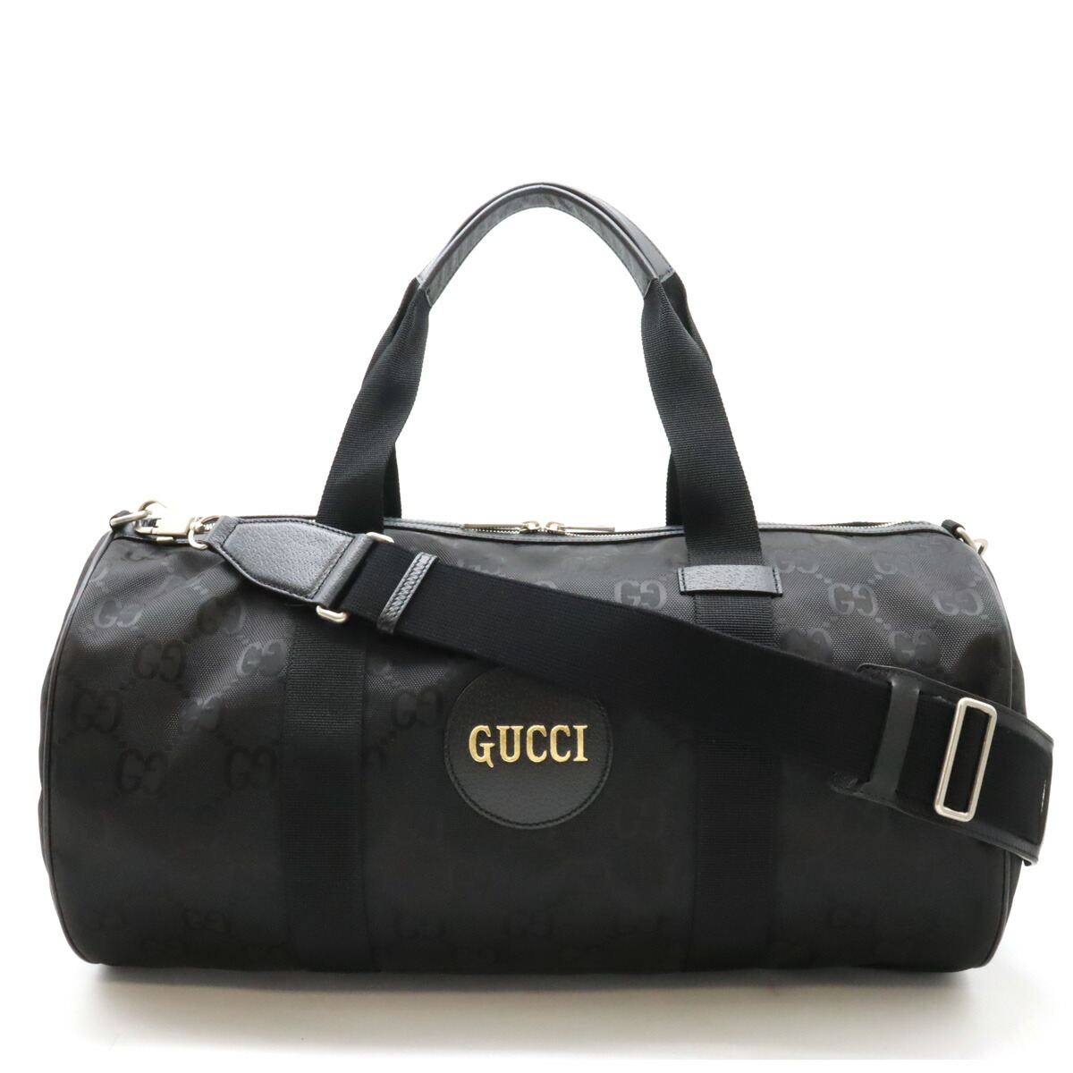 【美品】グッチ ボストンバッグ GGキャンバス 黒 折り畳み ポーチ付き 大容量 楽天市場】グッチ GUCCI（カラーブラック）（ボストンバッグ