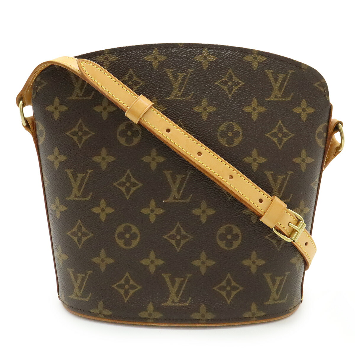 LOUIS VUITTON ルイ ヴィトン モノグラム ドルーオ ショルダーバッグ 斜め掛け M51290 【中古】