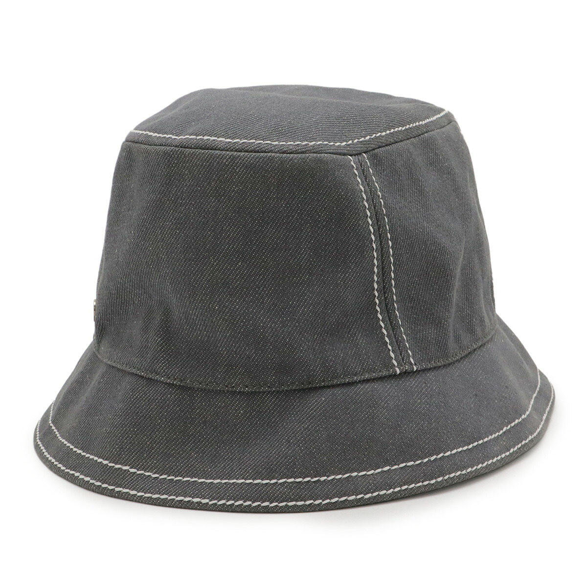 HERMES エルメス セリエ バケットハット 帽子 コットン100% グレー #58 【中古】|ブルーミン/森田質店
