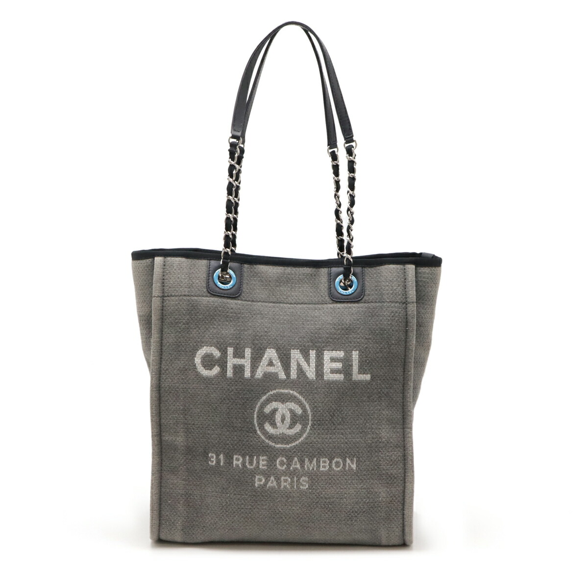 楽天市場】CHANEL シャネル ドーヴィルライン ミディアムトート