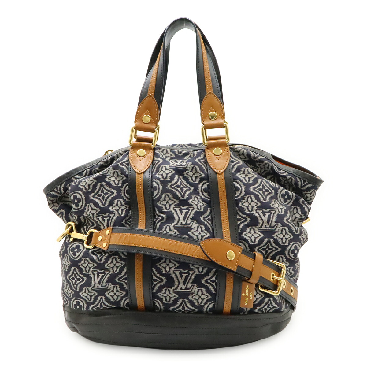 LOUIS VUITTON ルイ ヴィトン アヴィエーター アビエーター トートバッグ 2WAY ショルダーバッグ マリーヌ 2010年限定 M40383 【中古】｜ブルーミン／森田質店