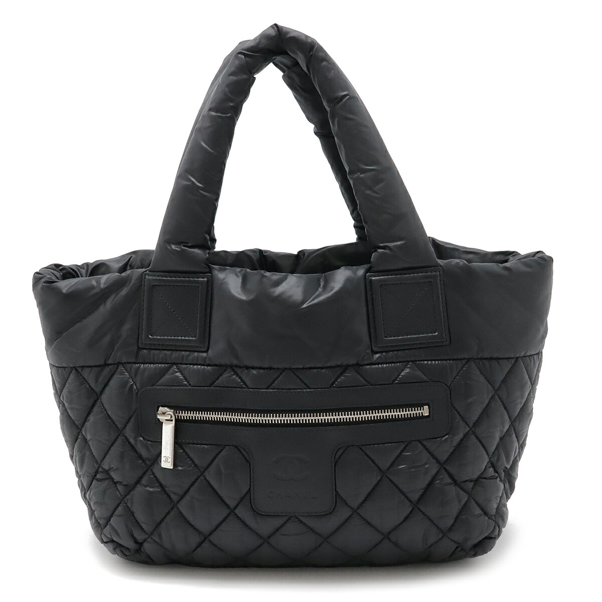 CHANELハンドバッグ キルティング CHANEL シャネル バッグ ハンドル チェーン パール キルティング