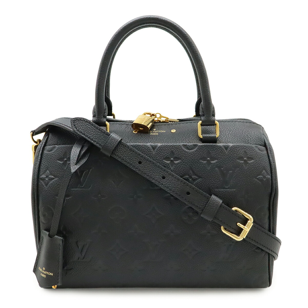 LOUIS VUITTON ルイ ヴィトン モノグラムアンプラント スピーディバンドリエール25 NM ハンドバッグ 2WAY ショルダーバッグ ノワール 黒 M42401 【中古】|ブルーミン/森田質店