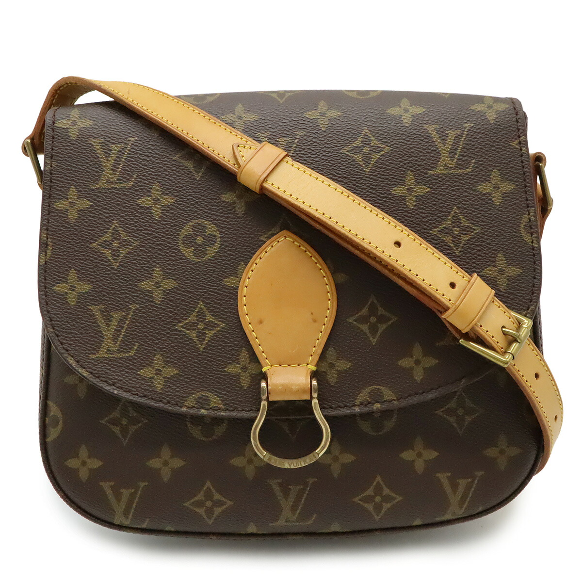 LOUIS VUITTON ルイ ヴィトン モノグラム サンクルー24 サンクルーGM ショルダーバッグ 斜め掛け M51242 【中古】｜ブルーミン／森田質店