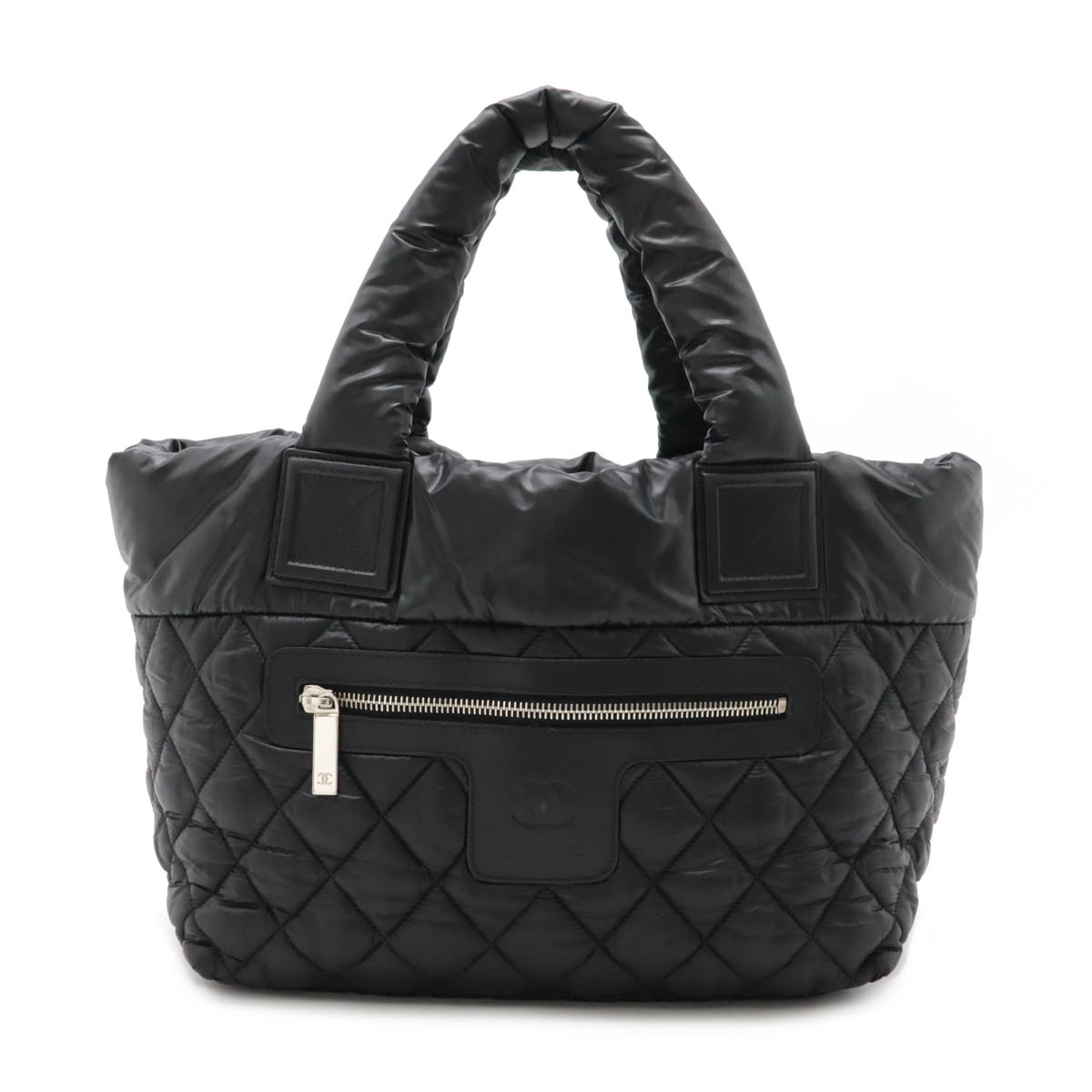 CHANEL キルティング ブラックバッグ CHANEL ブラック キルティング ショルダーバッグ - メルカリ