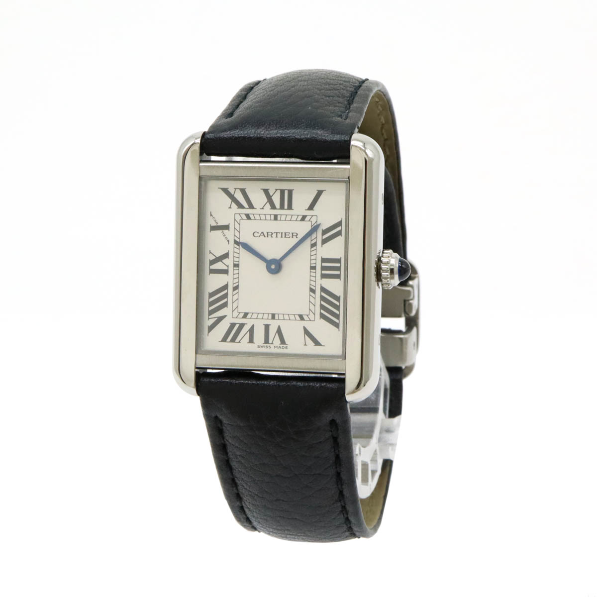 楽天市場】Cartier カルティエ タンクソロ SM シルバー文字盤 SS