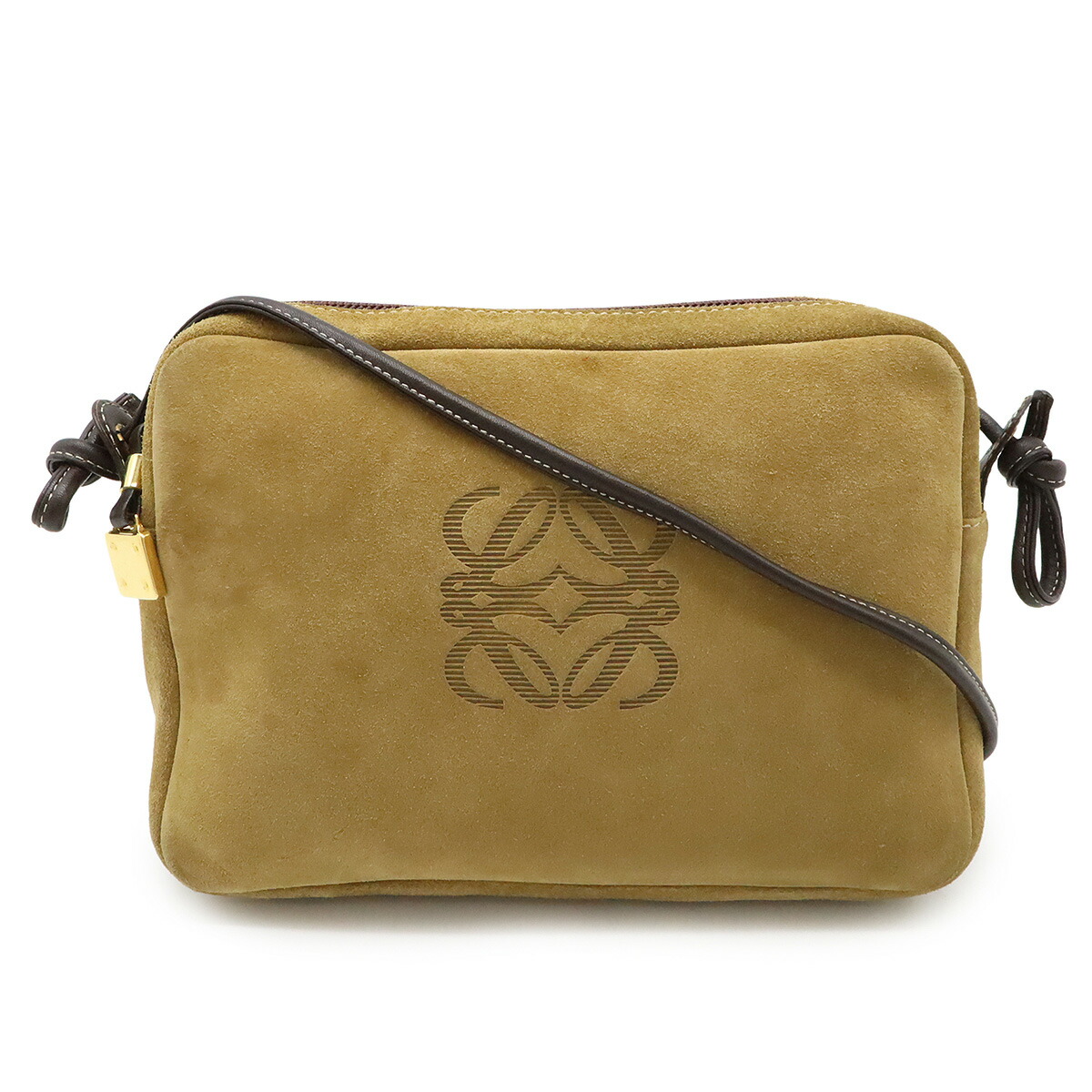 楽天市場】LOEWE ロエベ ヴィンテージ アナグラム ブラウン