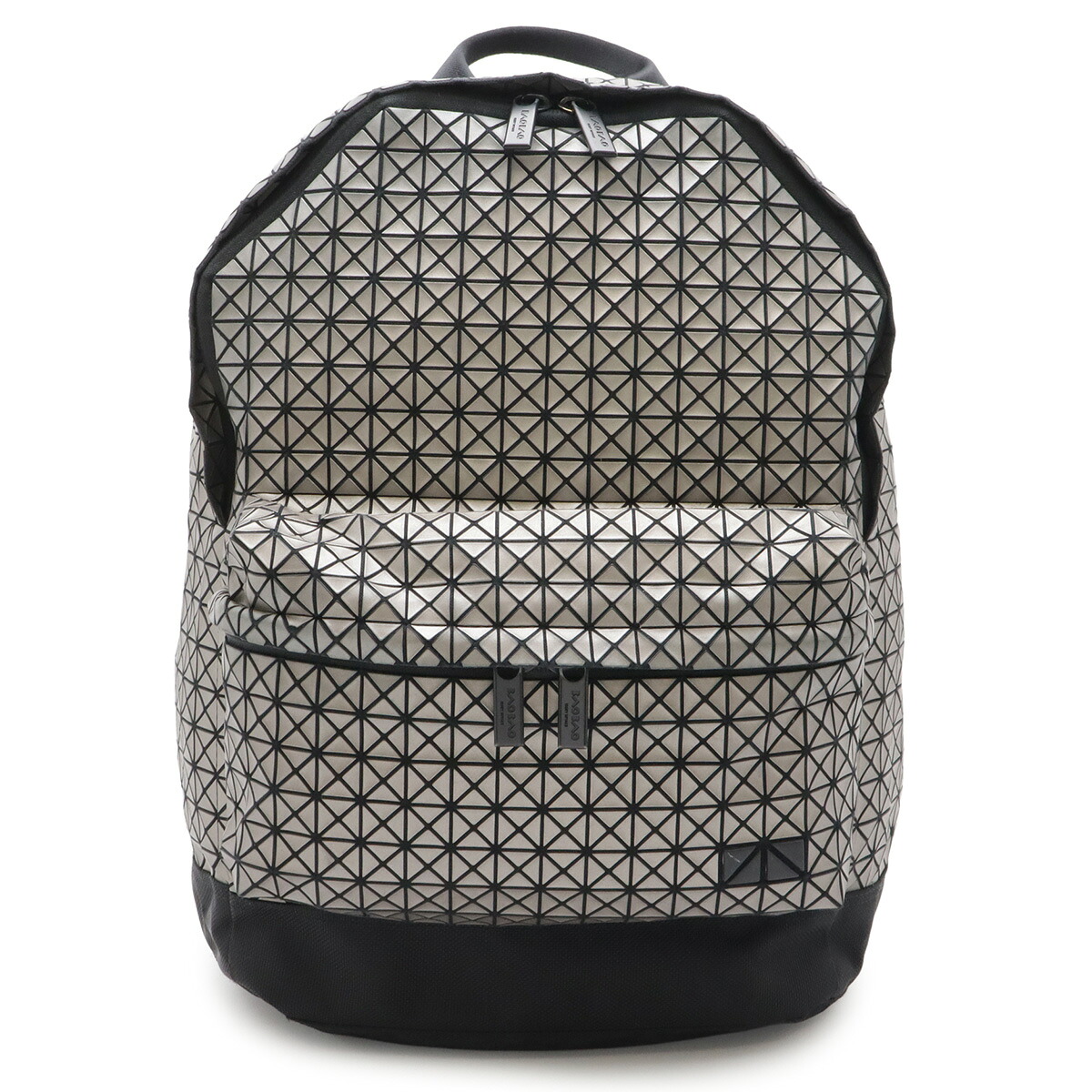 BAO BAO ISSEY MIYAKE バオ バオ イッセイ ミヤケ BAOBAO バオバオ リュックサック バックパック デイパック グレー 【中古】