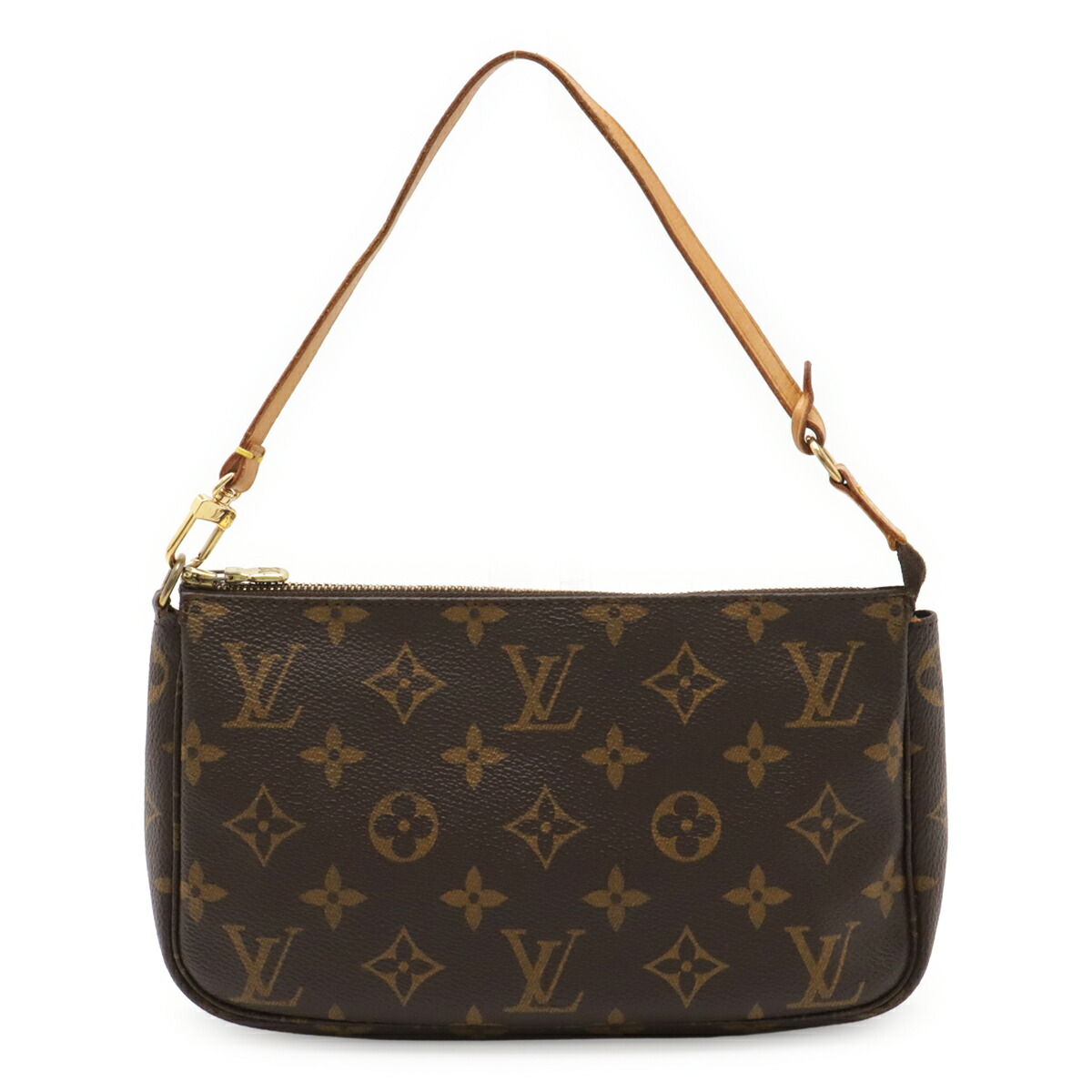 LOUIS VUITTON ルイ ヴィトン モノグラム ポシェット アクセソワール 付属物合切袋 ハンドバック 寄り合い御徒面子 M51980 【中古】