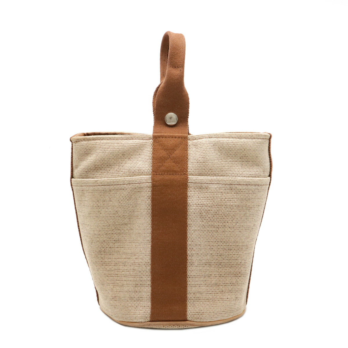 【美品✨】HERMES エルメス サクソーMM トワルアッシュ ハンドバッグ 350715_1.jpg