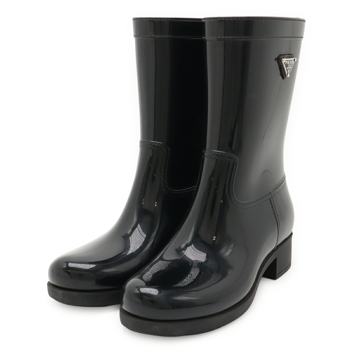 楽天市場】◇ミウラ◇【大幅値下げ！】プラダ PRADA ラバー ブーティー