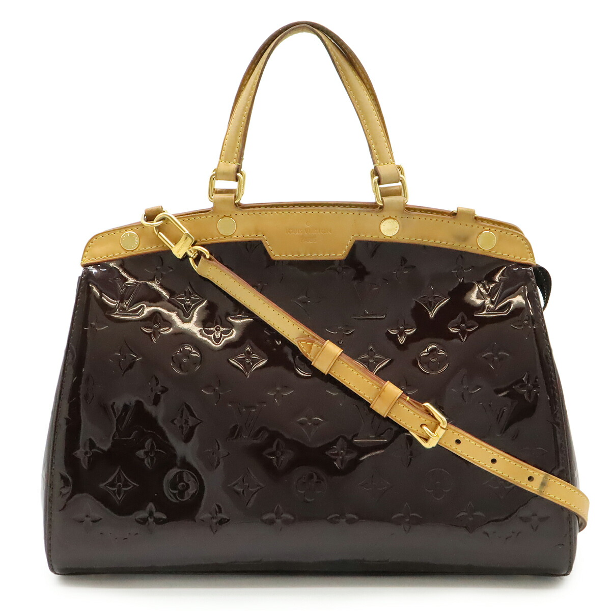 楽天市場】LOUIS VUITTON ルイ ヴィトン モノグラムヴェルニ ブレアMM 