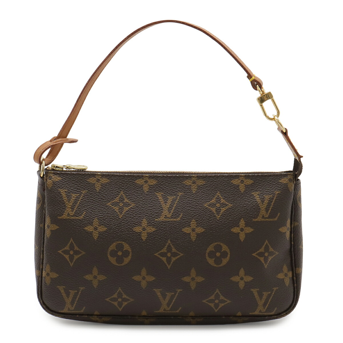 LOUIS VUITTON ルイ ヴィトン モノグラム ポシェット アクセソワール 付属物合切袋 ハンドバック 寄り合い御徒面子 M51980 【中古】