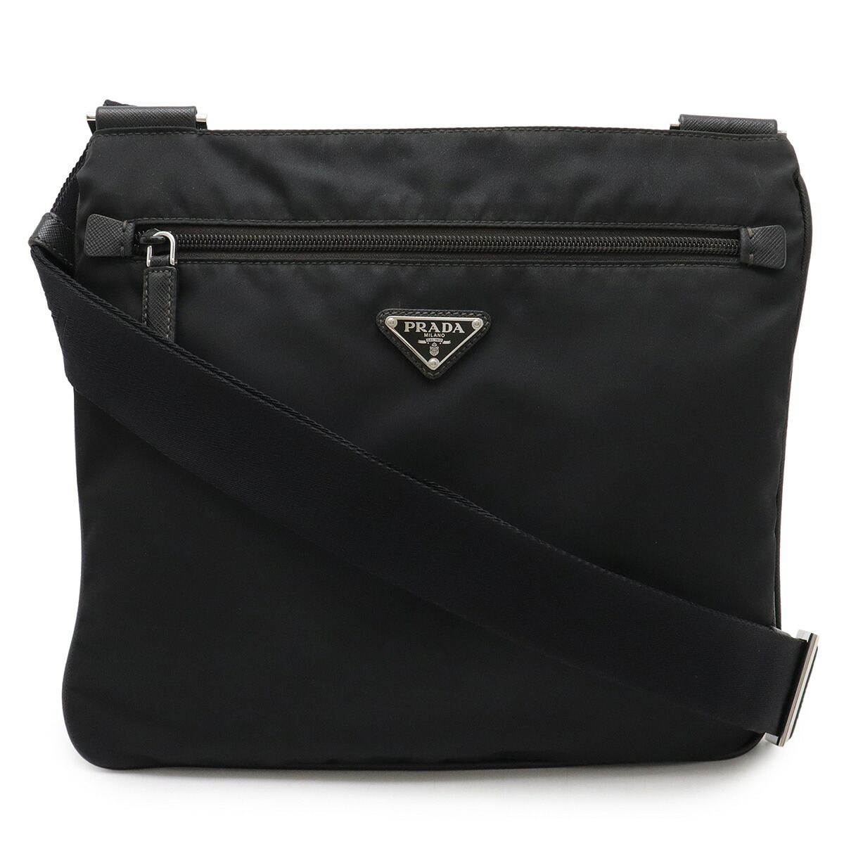 プラダ ブラック ショルダーバッグ PRADA プラダ ショルダーバッグ ブリック 2VH070 2DMH メンズ