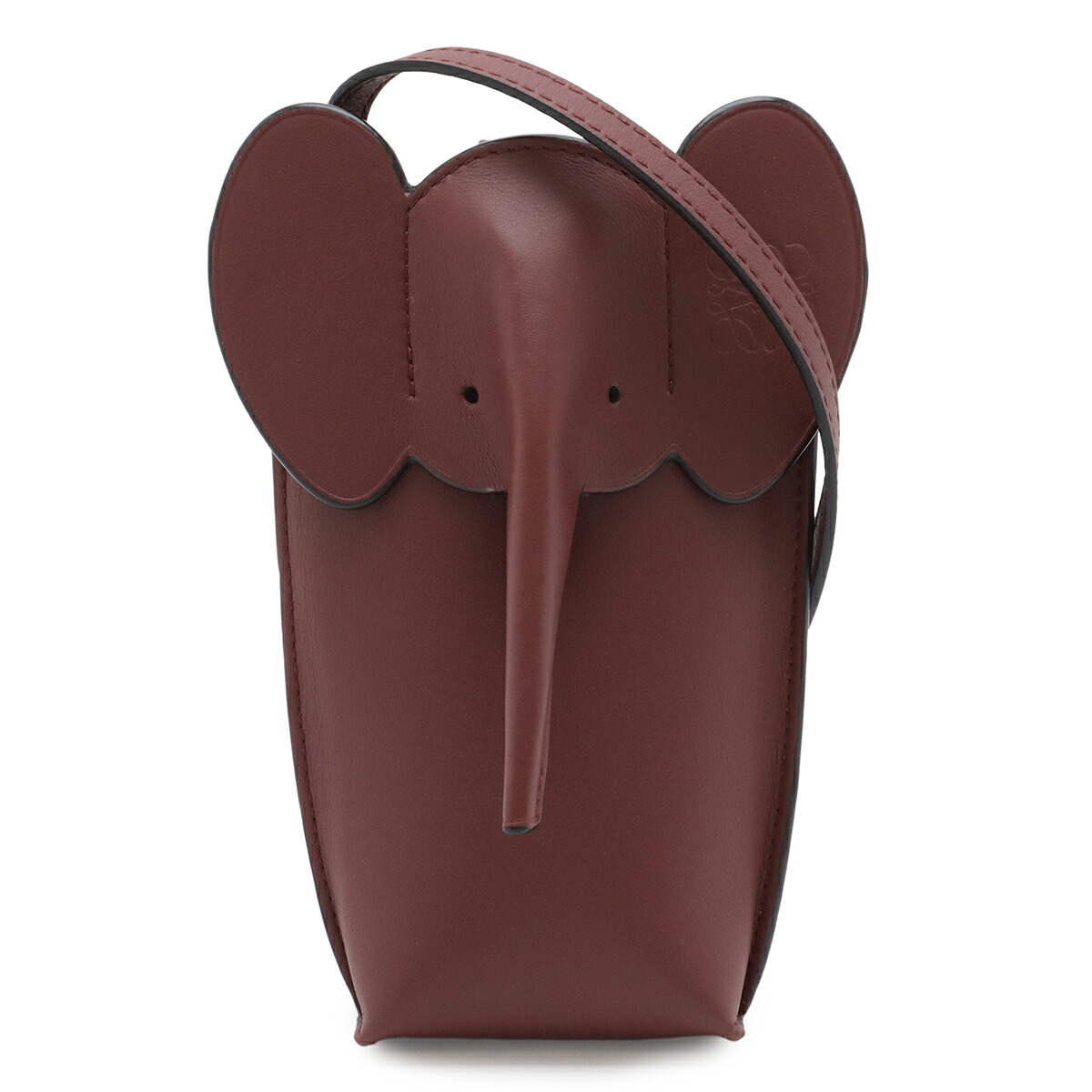 楽天市場】【美品】ロエベ【LOEWE】エレファント ミニバッグ レッド