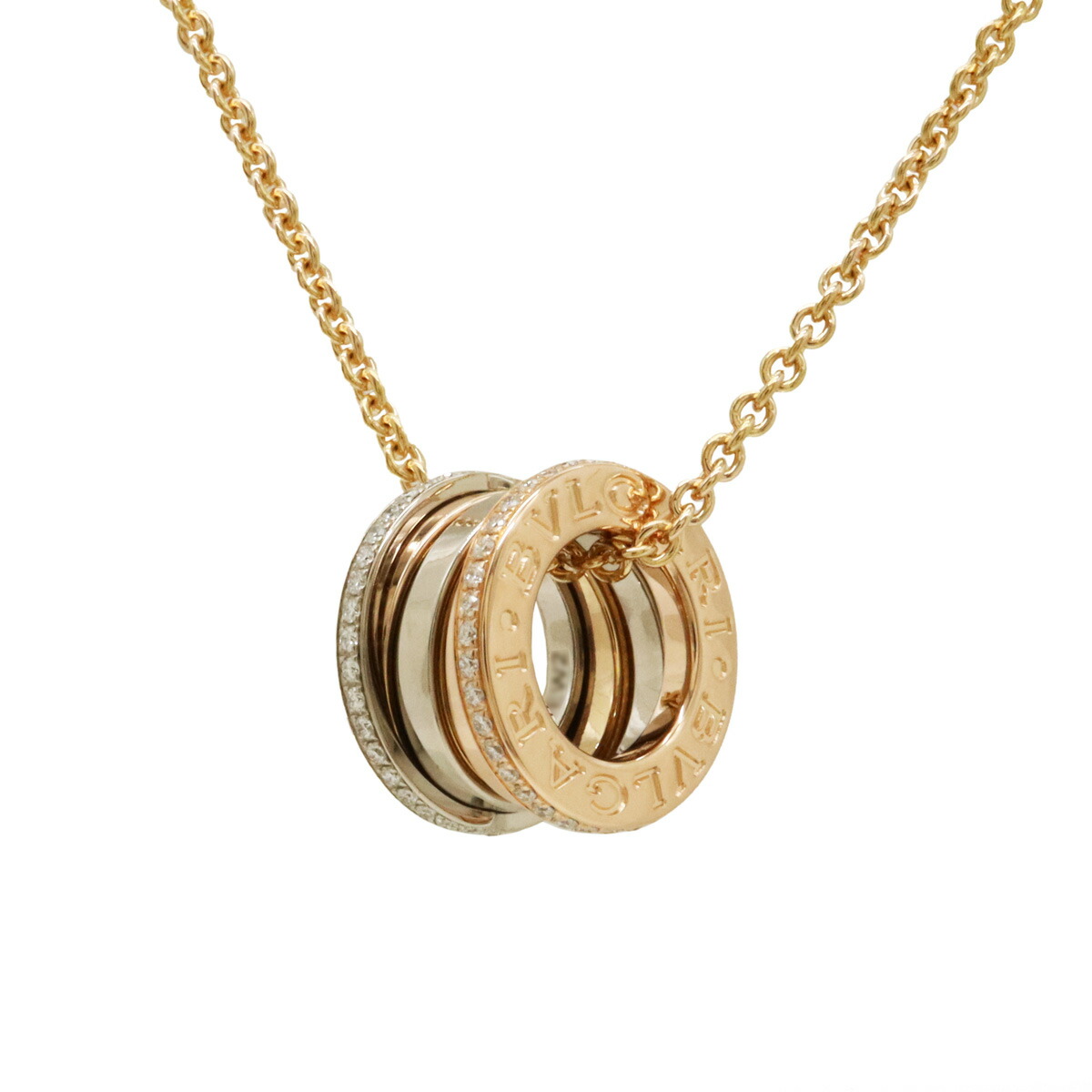 美品 BVLGARI ブルガリ B zero1 ペンスタンド 小物入れ ビーゼロワン B-ZERO1 ネックレス ペンダント チャーム ロゴ 革