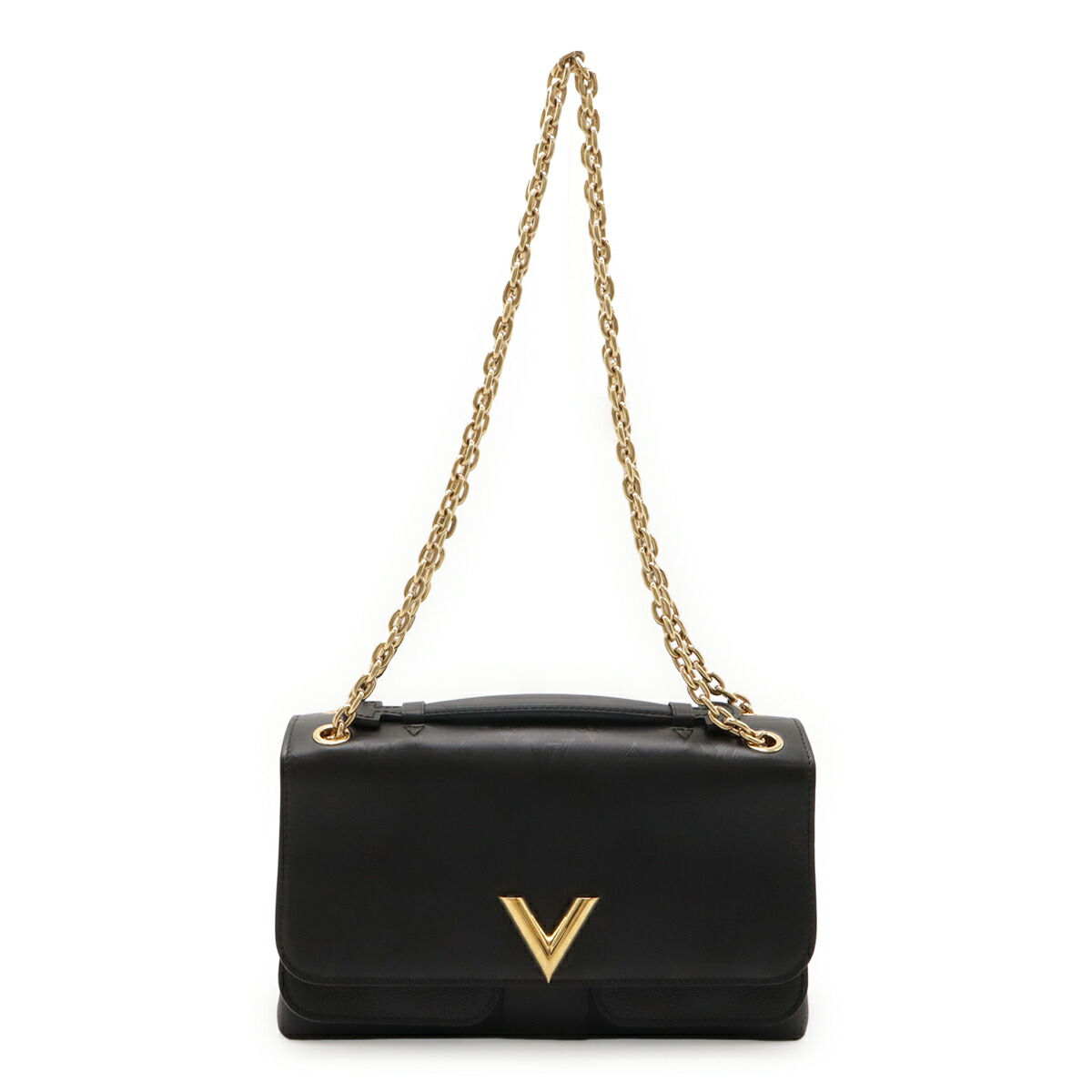 LOUIS VUITTON ルイ ヴィトン ヴェリー チェーンバッグ ハンドバッグ ショルダーバッグ 3WAY 肩掛け 斜め掛け ノワール 黒 ブラック M42899 【中古】